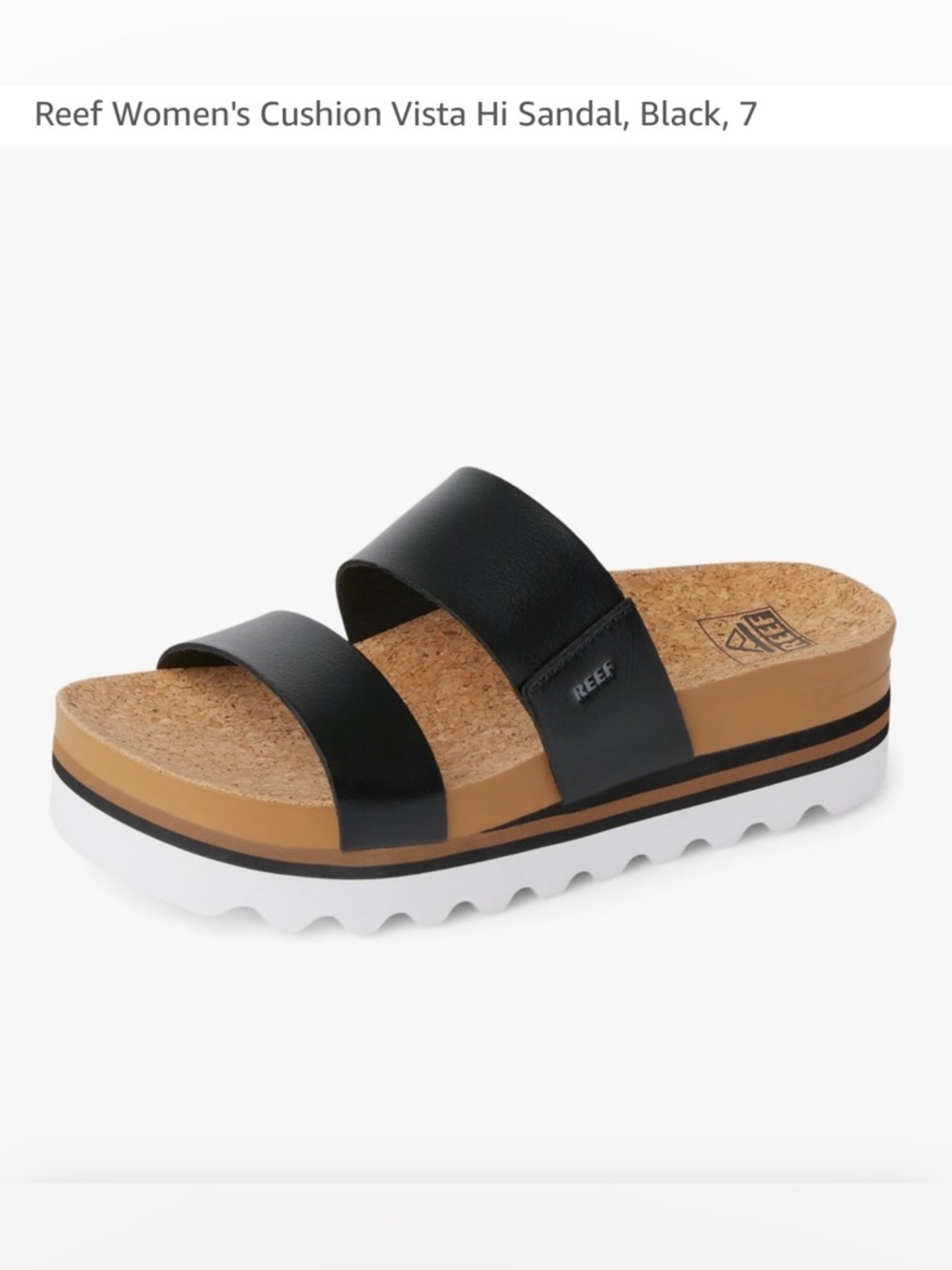 W8 - Reef vegan cushion sandals